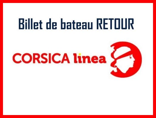 Bateau Corsica Linea